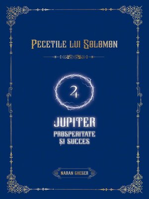 cover image of Pecețile lui Solomon -Jupiter--Prosperitate și succes